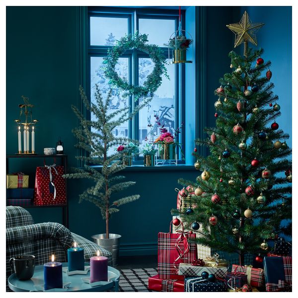 Кашпо с держателем ВИНТЕР 2018, золотой (15 см) - фото 3