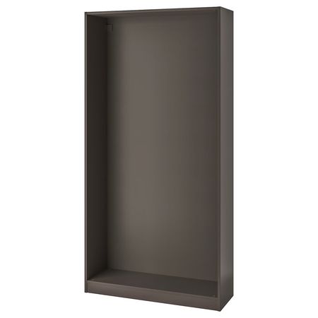 PAX Каркас гардероба - темно-серый 100x35x201 см