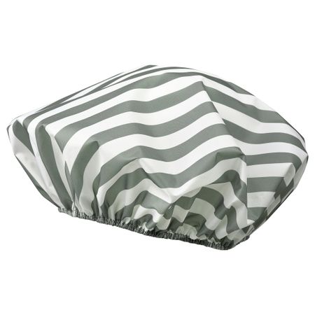 Шапочка для душа, белый, серо-зеленый IKEA HÄLLEBRÄKEN 405.401.86