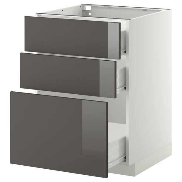 IKEA, вид спереди - схема-чертеж с размерами