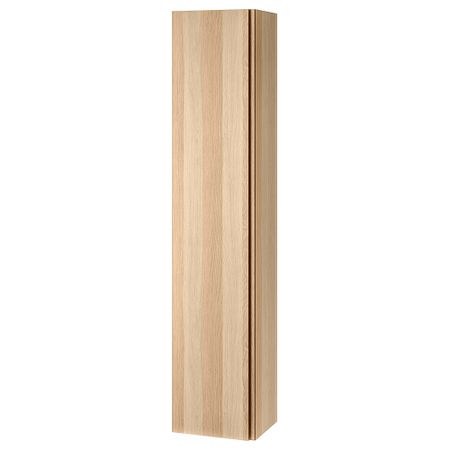 Шкаф высокий, 40x32x192 см, под беленый дуб IKEA GODMORGON ГОДМОРГОН 603.440.71