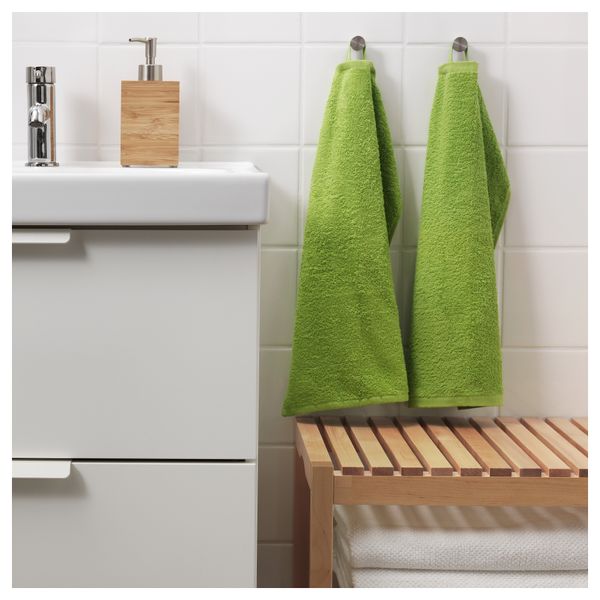 Полотенце ГЭРЕН, зеленый (30x50 см) - фото 3