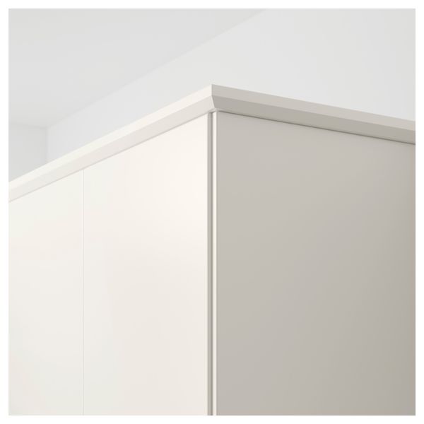 Профильный декоративный карниз ФОРБЭТТРА, белый (221 см) - фото 4