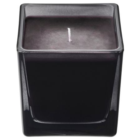 Ароматическая свеча в стакане, сосна/черный 8 см IKEA FRAMFÄRD ФРАМФЭРД 704.967.90