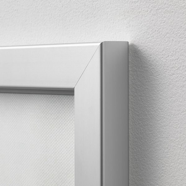 Картина с рамой, Акварель/цвет алюминия 78x118 см IKEA БЬЁРКСТА 292.984.82 - фото 2