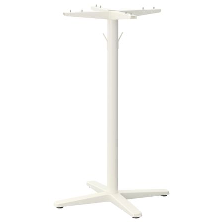 Ножка на крестообразной опоре БИЛЬСТА, белый (103 см)