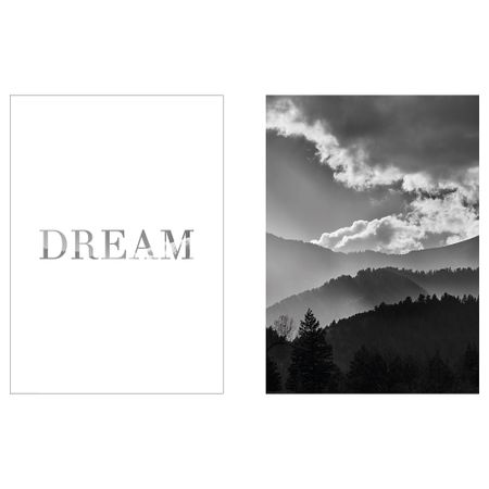 Постер, Сион Мечта, 50x70 см IKEA DRÖMBILD ДРЁМБИЛЬД 804.468.51