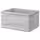 BAXNA Органайзер - серый/белый 26x34x18 см