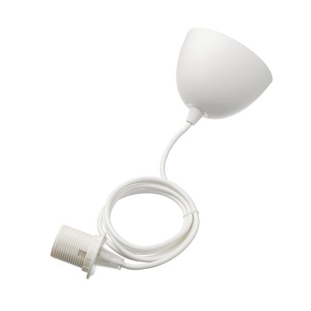 Шнур-подвес, белый текстиль, 1.8 м IKEA СЕКОНД 803.863.43