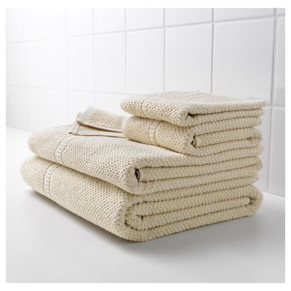 Простыня банная ФРЭЙЕН, бежевый (100x150 см) - схема-чертеж с размерами