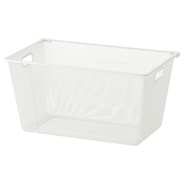 Сетчатая корзина, белый, 38x60x29 см IKEA АЛЬГОТ 803.747.50 - фото 1