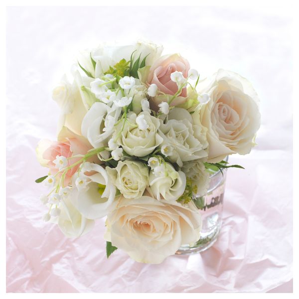 Формовая свеча, ароматическая ФУЛЛГОД, свежие цветы, розовый (14 см) - схема-чертеж с размерами