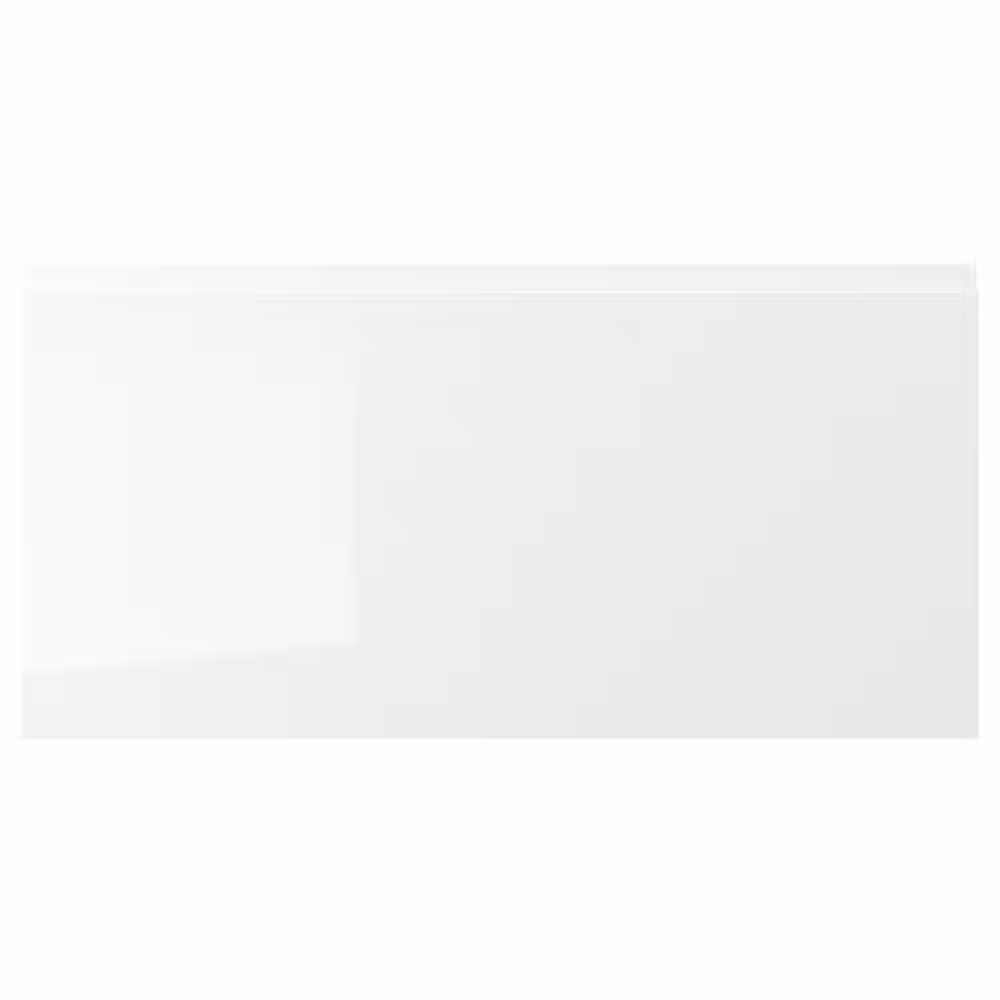 VOXTORP Фронтальная панель ящика - глянцевый белый 80x40 см - фото 1