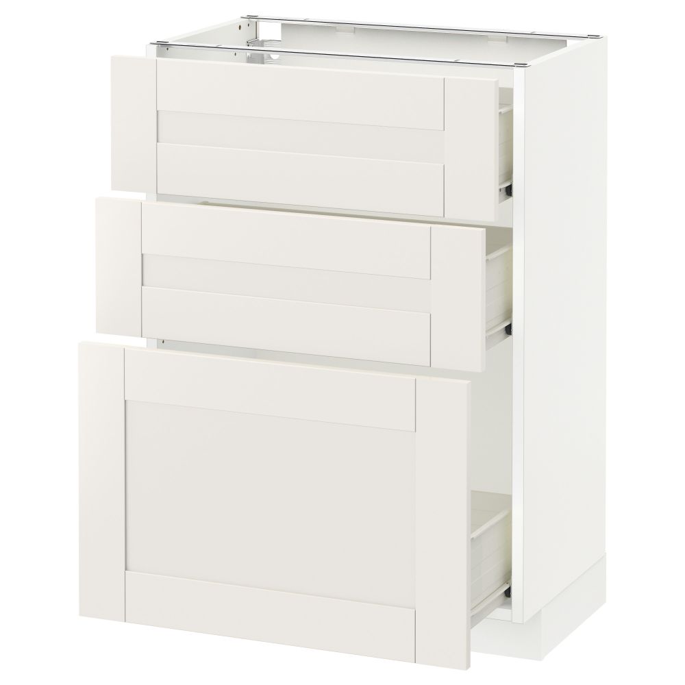 IKEA, вид спереди - схема-чертеж с размерами