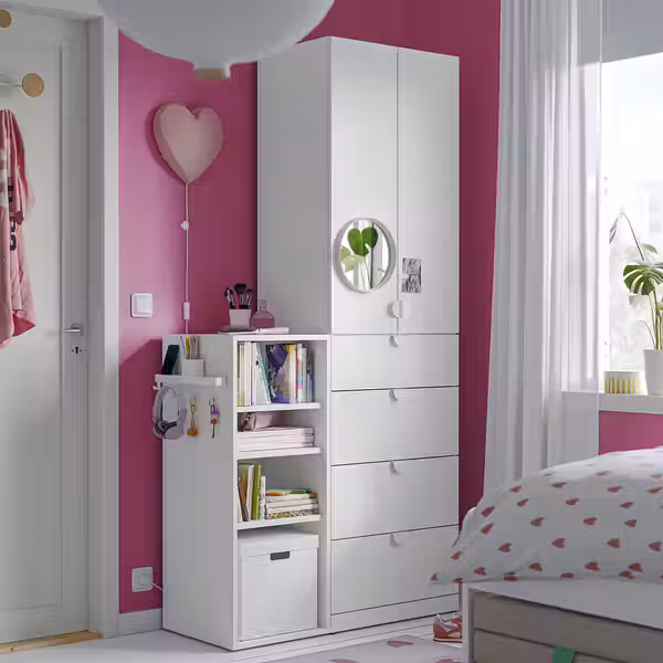 LASTARE ЛАСТАРЕ Комбинация д/хранения - белый 100x42x200 см - фото 2