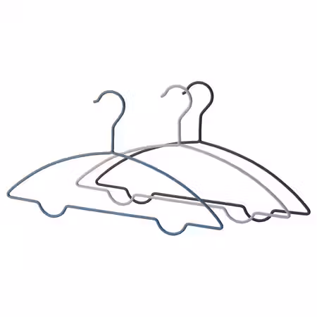 BARNDRÖM Плечики детские - синий зеленый/серый