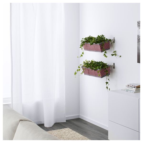 Ящик для цветов с держателем СОЛРОСФРО, д/дома/улицы разноцветный (52x20 см) - фото 2