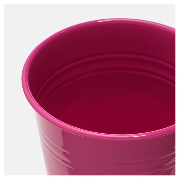 Кашпо СОККЕР, д/дома/улицы, розовый - схема-чертеж с размерами