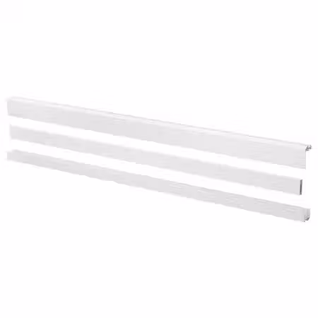 LARKOLLEN Рельсы с крепл д/раздвижных дверец - белый 80 см