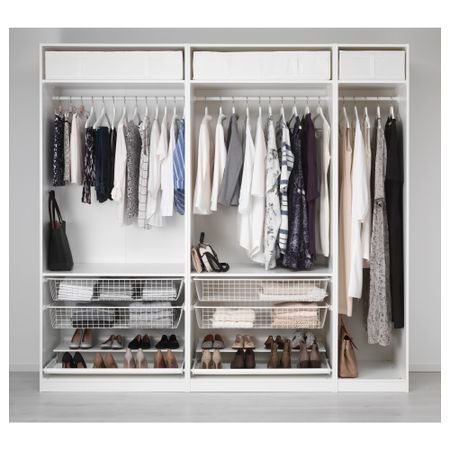 Гардероб ПАКС, белый