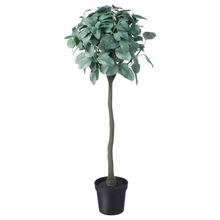 Искусственное растение в горшке ФЕЙКА, д/дома/улицы, эвкалипт стебель (15 см)