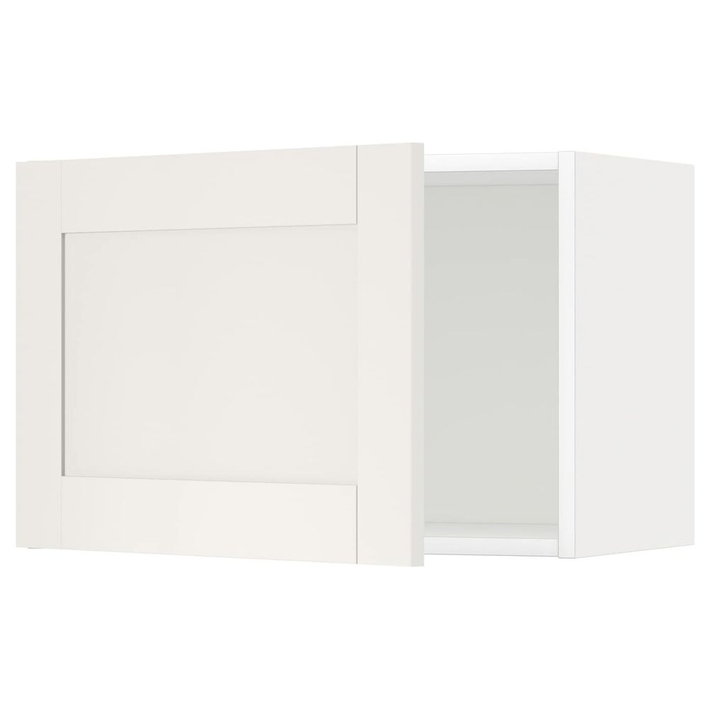 Навесной шкаф, белый/Сэведаль белый 60x40 см IKEA METOD МЕТОД 594.451.94 - фото 1