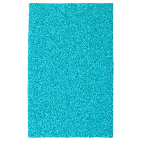 Придверный коврик ОПЛЕВ, д/дома/улицы бирюзовый (50x80 см)