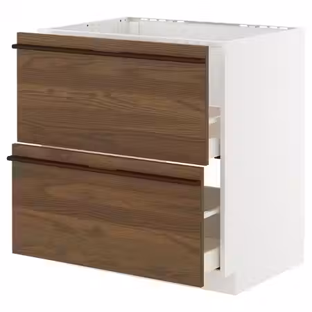 METOD / MAXIMERA Напольный шкаф п/мойку+2фасада/2 ящ