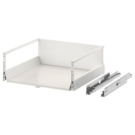Высокий ящик с нажимным механизмом, белый, 60x60 см IKEA EXCEPTIONELL ЭКСЕПТИОНЕЛЛЬ 704.478.08
