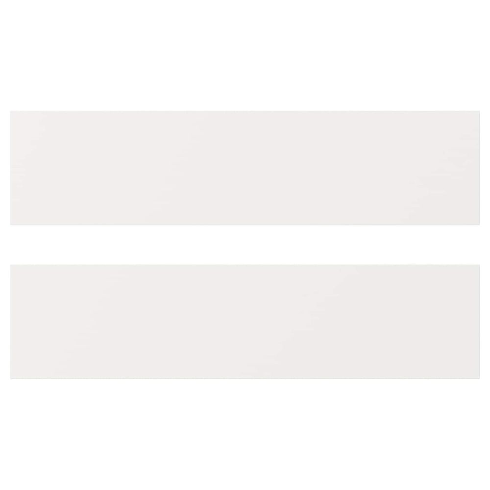 Фронтальная панель ящика, белый 40x10 см IKEA HÄGGEBY ХЭГГЕБИ 103.671.97 - фото 1
