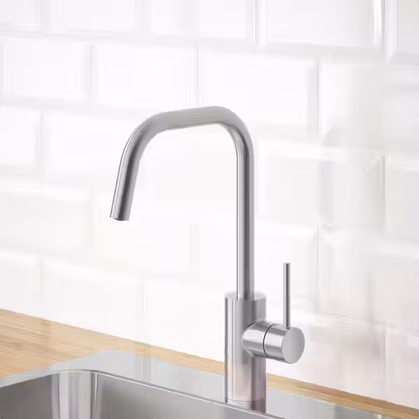 ÄLMAREN Смеситель кухонный - цвет нержавеющей стали - фото 2