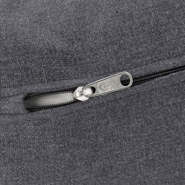 Чехол на 3-местный диван, Гуннаред классический серый IKEA ВИМЛЕ 592.183.37 - схема-чертеж с размерами