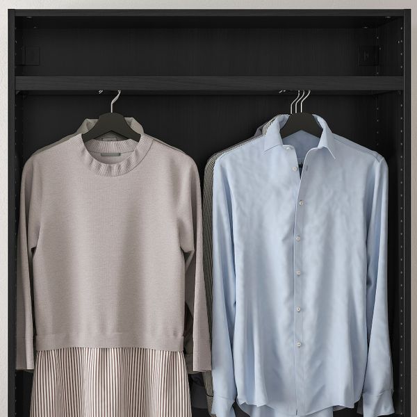 Штанга платяная, черно-коричневый 100x35 см IKEA KOMPLEMENT КОМПЛИМЕНТ 804.464.60 - фото 2