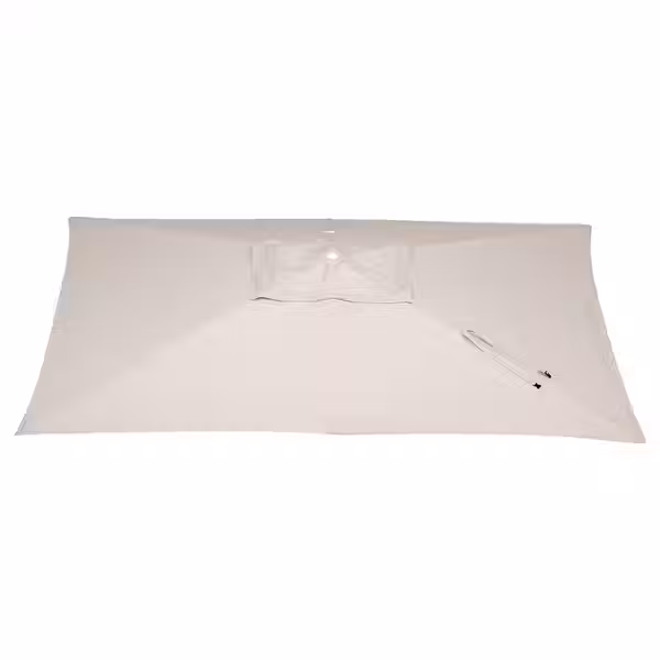 SVALÖN СВАЛЁН Купол зонта от солнца - светлый серо-бежевый 300x200 см - фото 1