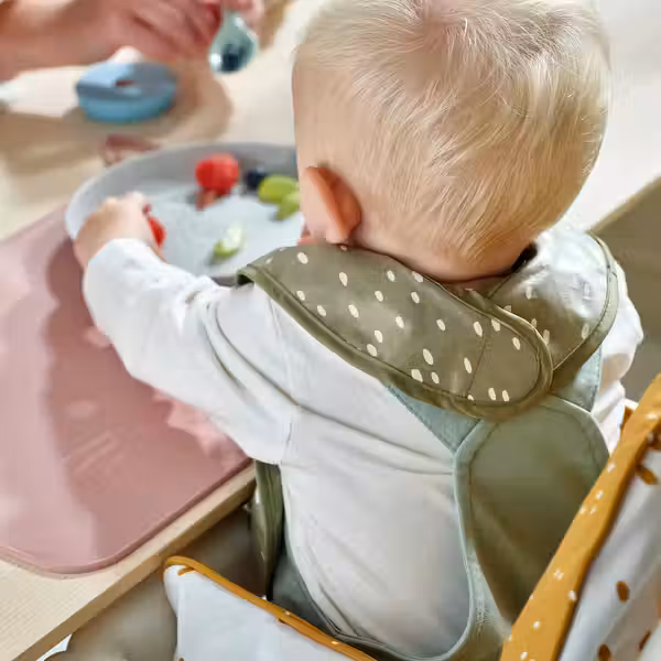 GULDVÄVARE ГУЛЬДВЭВАРЕ Нагрудник - зеленый/белый - фото 3