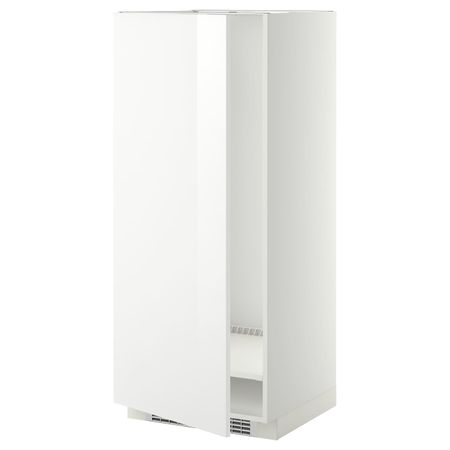 Высокий шкаф для холодильник/мороз, белый/Рингульт белый 60x60x140 см IKEA METOD МЕТОД 892.333.60