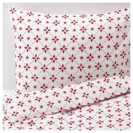 Пододеяльник и 1 наволочка ВИНТЕР 2015, красный (150x200/50x70 см)