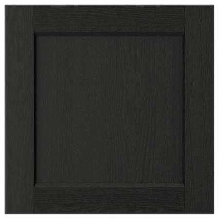 Фронтальная панель ящика, черная морилка 40x40 см IKEA LERHYTTAN ЛЕРХЮТТАН 603.565.06