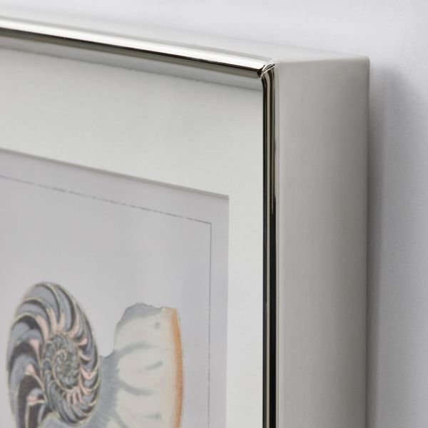 Рама, серебристый 16x16 см IKEA GALLBODA ГАЛЛБУДА 904.712.94 - схема-чертеж с размерами