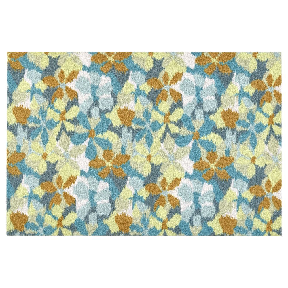 Придверный коврик, цветок, разноцветный, 40x60 см IKEA VÄLFÄRD 005.978.96 - фото 1