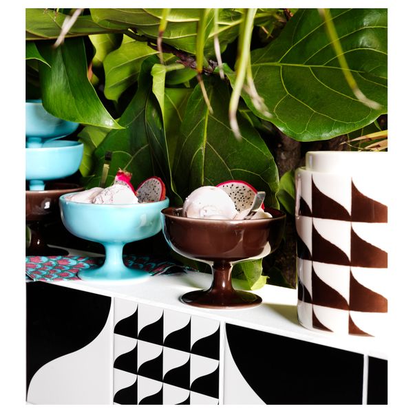 Миска ТИЛЛФЭЛЛЕ, разные цвета (12 см) - схема-чертеж с размерами