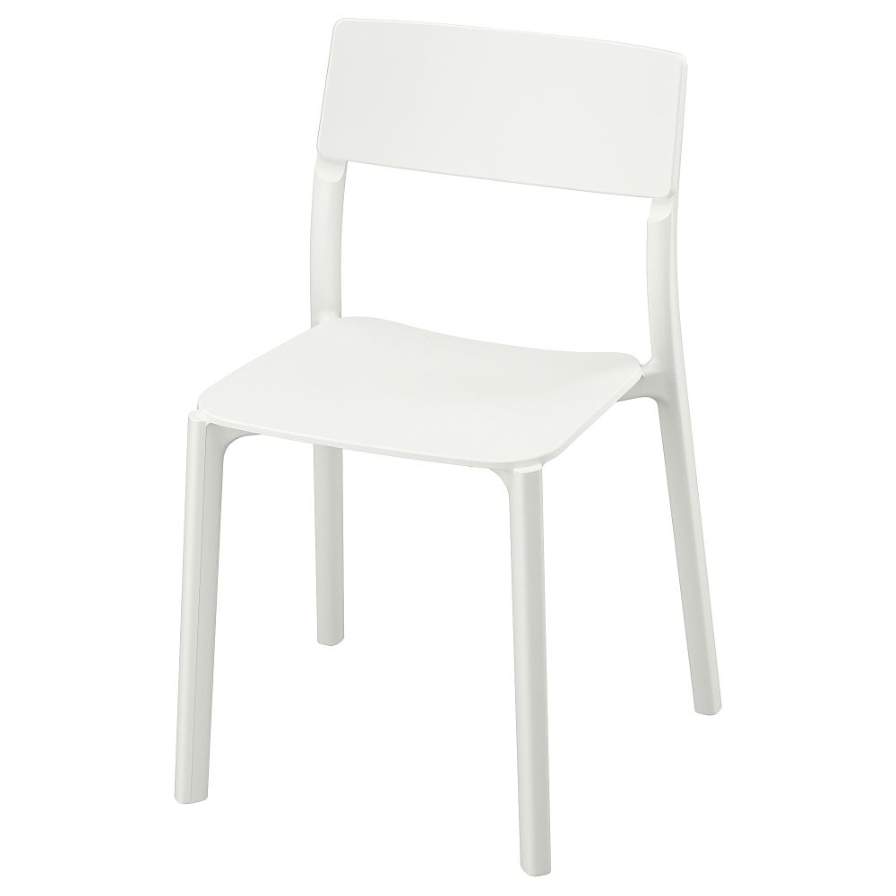 Стул, белый IKEA JANINGE ЯН-ИНГЕ 002.460.78 - фото 1