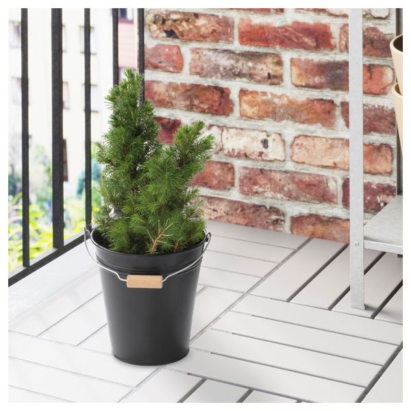 Ведро/горшок СОККЕР, д/дома/улицы, черный (2.5 л) - фото 2