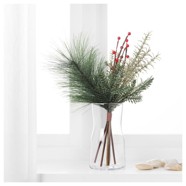 Искусственный букет СМИККА, ель (41 см) - схема-чертеж с размерами