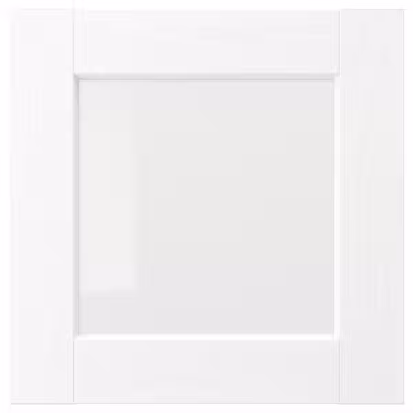 ENKÖPING Стеклянная дверь - белый под дерево 40x40 см - фото 1