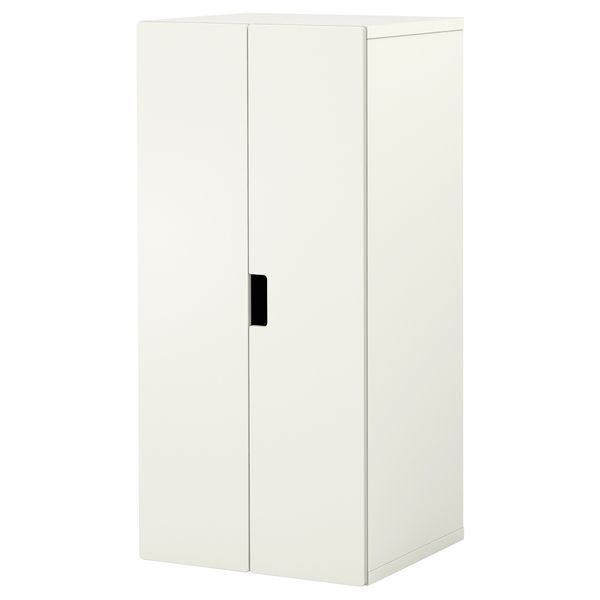 Комбинация для хранения с дверцами СТУВА, белый, белый (60x50x128 см) - фото 1