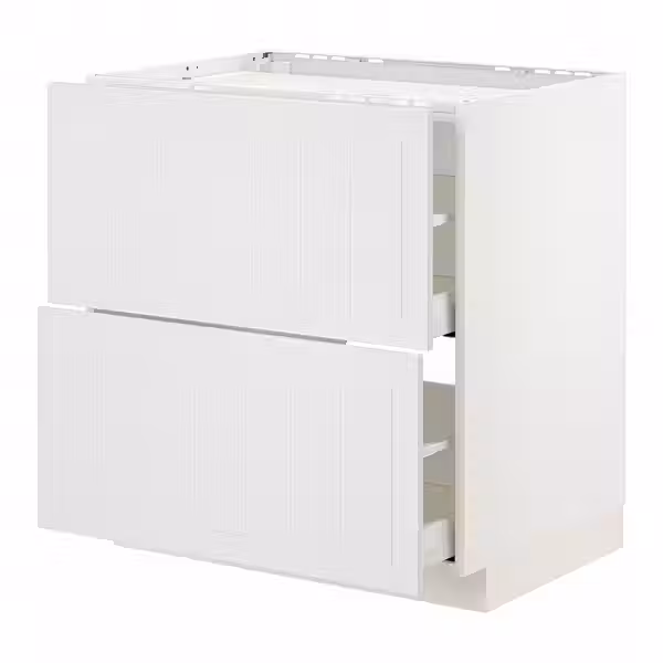 METOD / MAXIMERA Шкаф д/варочной панели/2фасада/2ящ - фото 1