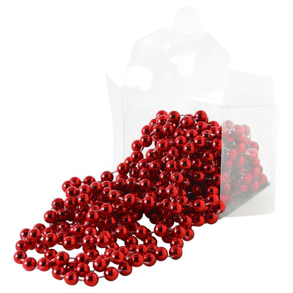 Гирлянда ВИНТЕР 2016, жемчужины красный (5 м) - фото 1