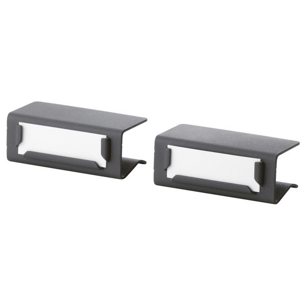 Окошко для этикетки ИВАР, серый - фото 1