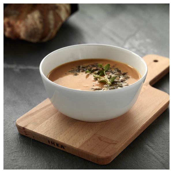 Миска, белый 14 см IKEA FLITIGHET ФЛИТИГХЕТ 403.688.88 - фото 2